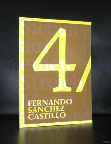 Fernando Sanchez Castillo# SEVEN AT ONCE # 2006, nm
