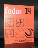 Stedelijk Museum / Fodor# JAN van GOETHEM# Wim Crouwel design,1973, Mint