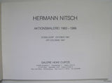 Hermann Nitsch # AKTIONSMALEREI 1983-1986# nm,1000 cps.