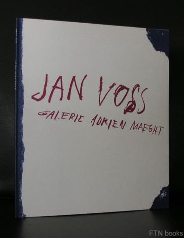 galerie Adrien Maeght # Jan VOSS # 1981, lithographed cover, NM+