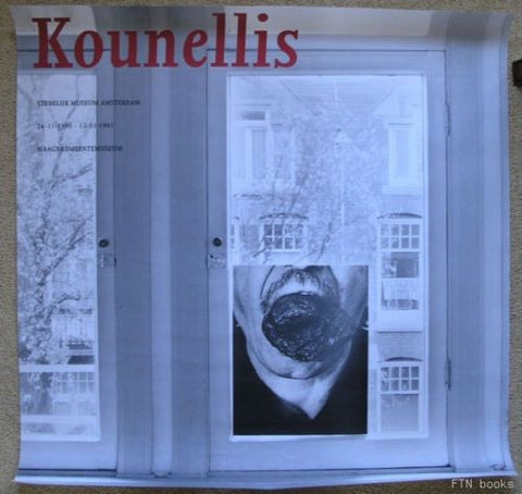 Stedelijk Museum#JANNIS KOUNELLIS#poster,1991,nm-