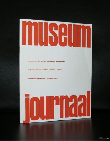 Willem Sandberg # MUSEUM JOURNAAL , 65 jaar SM # 1961, nm++