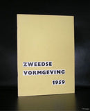 Stedelijk Museum# ZWEEDSE VORMGEVING 1959# (Swedish design, nm+ , incl folder
