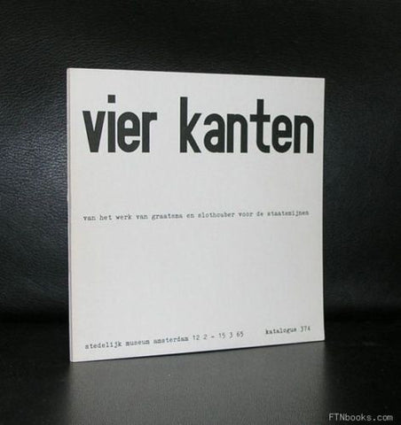 Stedelijk Museum, Graatsma en Slothouber # VIER KANTEN #, 1965, nm+