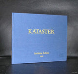 Andreas Schon # KATASTER #1995, nm+, 600 copies