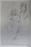 Felicien Rops # INJURES BOHEMES # illustrated letters, 2001, nm++