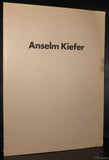 Groninger Museum # ANSELM KIEFER # ed. 300 cps. , 1980, Near mint