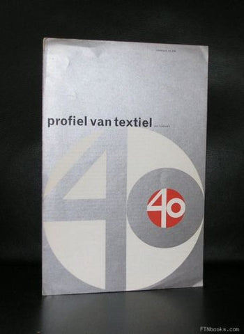 Stedelijk Museum#PROFIEL VAN TEXTIEL #Crouwel,1963, NM+