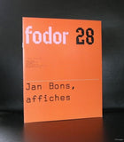 Museum Fodor # JAN BONS # Wim Crouwel, 1975, nm+