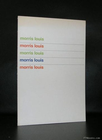 Stedelijk Museum #MORRIS LOUIS #1965,nm+,Crouwel