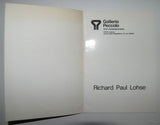Galleria Peccolo # RICHARD PAUL LOHSE # 1971, nm