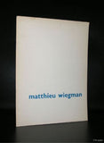 Stedelijk Museum # MATTHIEU WIEGMAN# 1950, nm