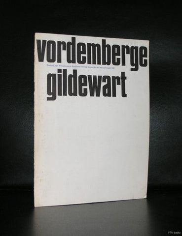 Abbemuseum# VORDEMBERGE GILDEWART#van Toorn, 1967,nm