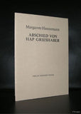 Margarete Hannsmann # ABSCHIED VON HAP GRIESHABER# signed/ numb. 842, mint