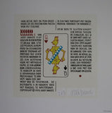 Joost Swarte # RRRRRRRR  2 # incl card and feathers, 1990, mint