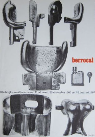 Abbemuseum # BERROCAL # Jan van Toorn design, 1966, B+ condition