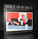 Agee/Rose # PATRICK HENRY BRUCE # Cat. Raisonne, 1979, nm