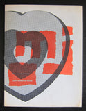 Victor Vasarely # SILKSCREEN FOR MUSEUMJOURNAAL # Duchamp cover, 1965, NM+
