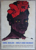 Stiftung Seebüll # EMIL NOLDE, Welt und Heimat # poster ca. 1990, mint-