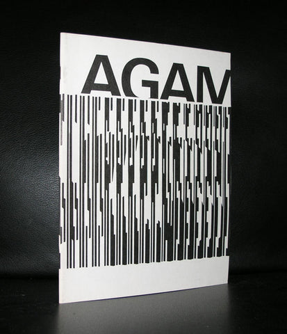 Stedelijk Museum, op art cover # AGAM  # Crouwel, 1973, nm+
