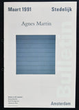 Stedelijk Museum , Bulletin # AGNES MARTIN # 1991, nm+