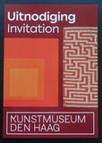Kunstmuseum Den Haag # ANNI & JOSEF ALBERS # invitation, 2022, mint