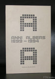 Musee des Arts Decoratifs # ANNI ALBERS 1899-1994 #  1999, NM+