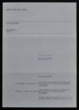 Art & Project / MTL # JAN DIBBETS, invitation # 1973, mint-