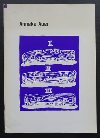 CBK Rotterdam # ANNEKE AUER # 1989, nm