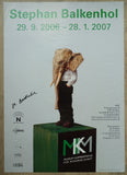 Museum Küpersmühle # STEPHAN BALKENHOL # 2006, signed , nm