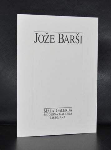 Mala Galerija # JOZE BARSI # 1993, mint