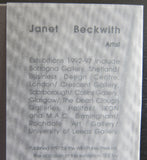 Janet Beckwith # TIES # limited signed edition, 1997, mint--/nm+++