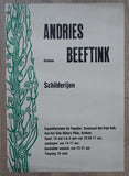 Expositieruimte de Populier #  ANDRIES BEEFTINK # 1958, B--