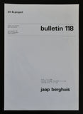 Art & Project # JAAP BERGHUIS , Bulletin 118 # 1980, mint
