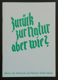 Jes Petersen Galerie # Bernh. Joh. Blume # 1982, mint