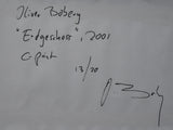 Oliver Boberg, original C-Print # ERDGESCHOSS # 2001, 13/20. signed/numberd, Framed/mint