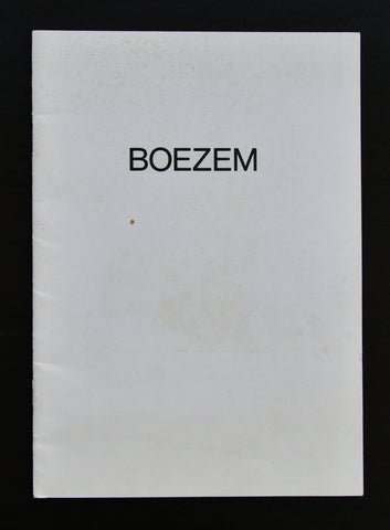 Haags Gemeentemuseum # BOEZEM # 1977, nm