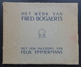 Felix Timmermans, Servire # FRED. BOGAERTS # 1929, vg+