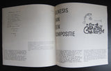Jan Bons, dutch typography# GENESIS VAN EEN COMPOSITIE# Kwadraat,1955,Near Mint+