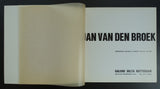 galerie Delta # JAN VAN DEN BROEK # 1970, nm-