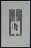 Marian Bruce # abstract WOODBLOCK PRINT # 1990, mint-