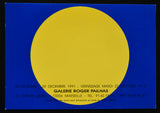 Galerie Roger Pailhas # DANIEL BUREN # invitation card, 1991, mint-