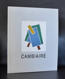 Christian de Cambiaire # PEINTURES # 1992, mint-