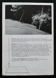 Art & Project # CAMESI, Bulletin 6 # 1969, nm