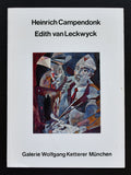 Galerie Wolfgang Ketterer # HEINRICH CAMPENDONK and EDITH van LECKWYCK # 1976, nm+