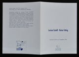 Musée Edgar Mélik # LUCIANO CASTELLI - Rainer FETTING # 1998, invitation card, nm++