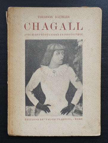 Valori Plastici/ Rome # CHAGALL # 1922, vg