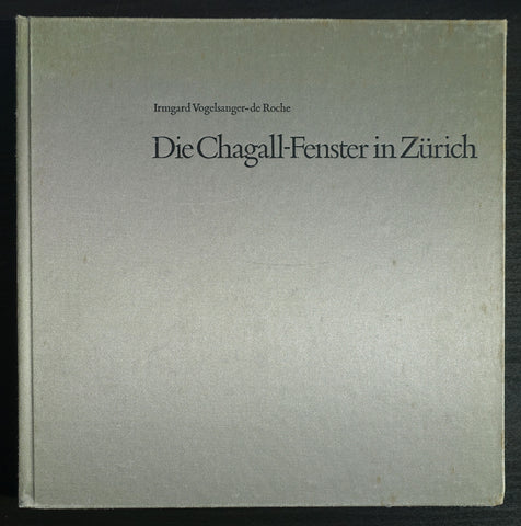 Fraumunster Zurich # DIE CHAGALL FENSTER IN ZÜRICH # 1971, nm-