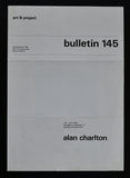 Art & Project # ALAN CHARLTON,  Bulletin 145 # 1986,  nm++