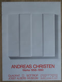 Quadrat Bottrop # ANDREAS CHRISTEN # poster, 1993, mint